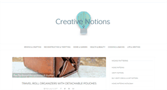 Desktop Screenshot of beccascreativenotions.com